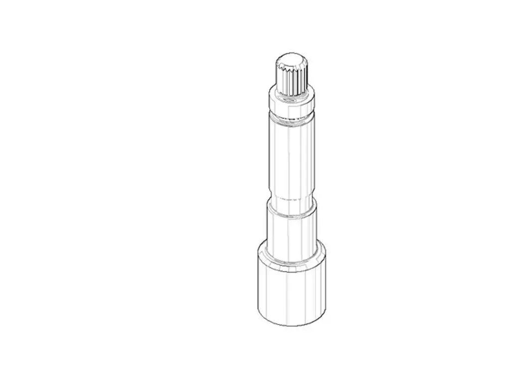 DORNBRACHT Anschluss Spindelverlängerung ERSATZTEILE 092906108 16,5 x 73,2 x 16,5 mm, 09290610890 Galeriebild 1